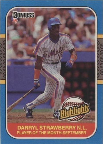 1987 Donruss Highlights - Darryl Strawberry #49