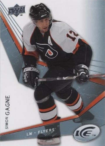 2008-09 Upper Deck Ice - Simon Gagne #90
