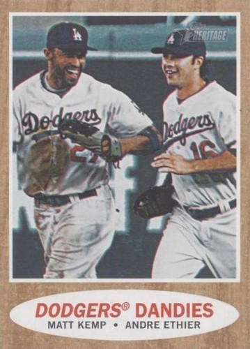 2011 Topps Heritage - Andre Ethier Matt Kemp #401