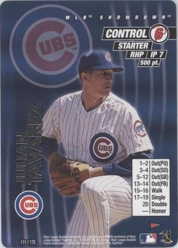 2001 MLB Showdown Pennant Run - Julian Tavarez #111