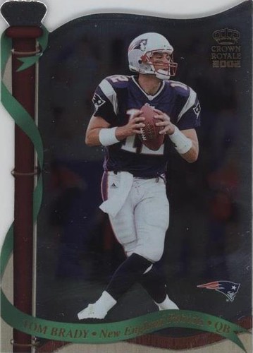 2000 PACIFIC CROWN ROYALE TOM BRADY DRAFT PICKS ROOKIE /499