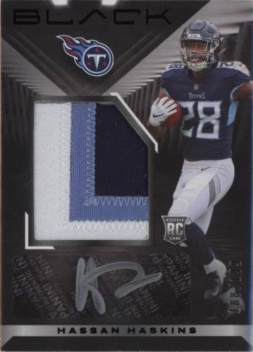 2022 Panini Black Hassan Haskins #239