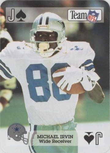 1992 Sport Decks Team NFL Star Cards Playing Cards Michael Irvin #JS