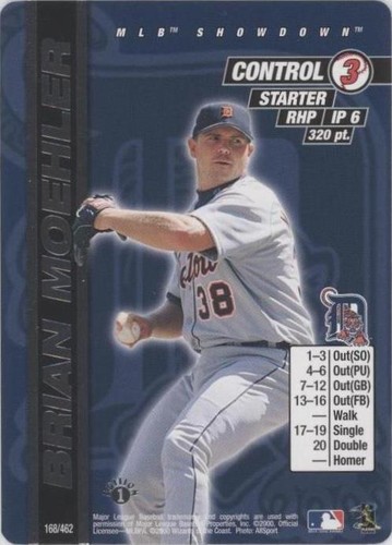 2000 MLB Showdown - Brian Moehler #168