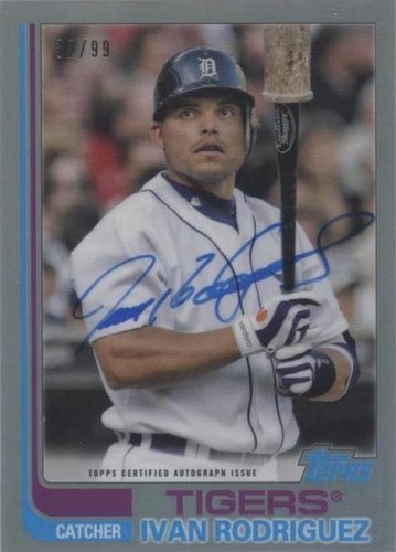 2021 Topps Tribute - Ivan Rodriguez #TTA-IR