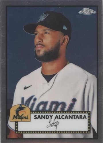 2021 Topps Chrome Platinum Anniversary - Sandy Alcantara #277