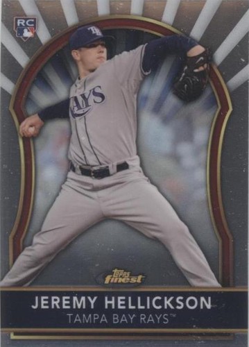 2011 Topps Finest - Jeremy Hellickson #74