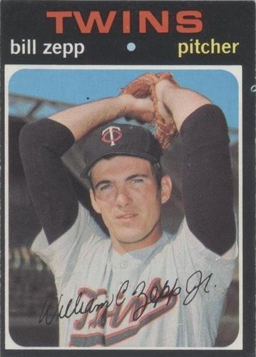 1971 TOPPS BASEBALL CARD MINNESOTA TWINS #271 BILL ZEPP | eBay