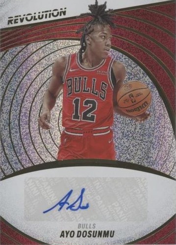 2022-23 AYO DOSUNMU 19/25 AUTO PANINI SPECTRA CATALYSTS MOJO