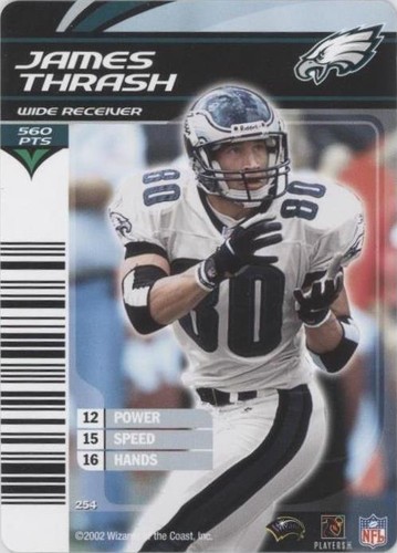 2002-03 NFL Showdown James Thrash #254