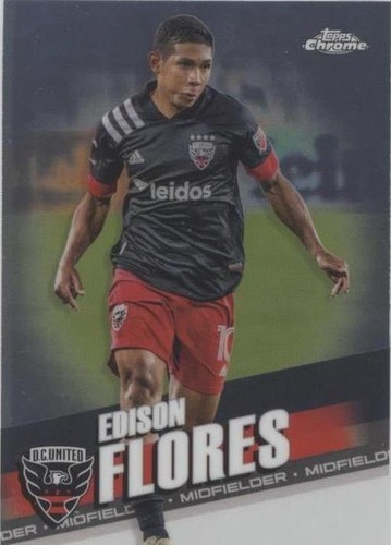 2022 Topps Chrome MLS Edison Flores #190
