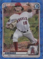 2020 Bowman Chrome Draft Sapphire Edition - Adam Seminaris #BD-163