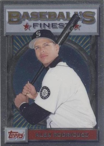 2001 Topps Finest - Alex Rodriguez #FO11