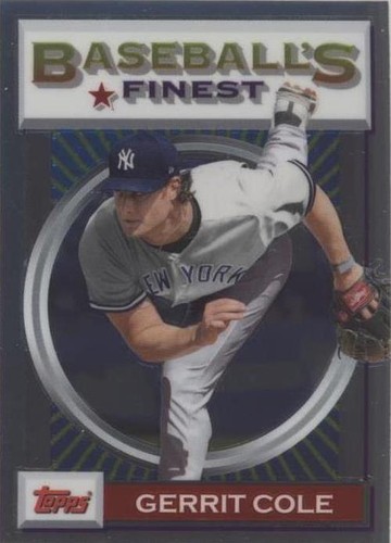 2020 Topps Finest Flashbacks - Gerrit Cole #124