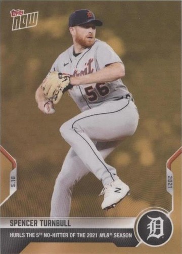 2021 Topps Now Road to Opening Day - Spencer Turnbull #ODB-10