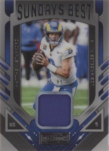 2022 Panini Playbook Matthew Stafford #SB-10