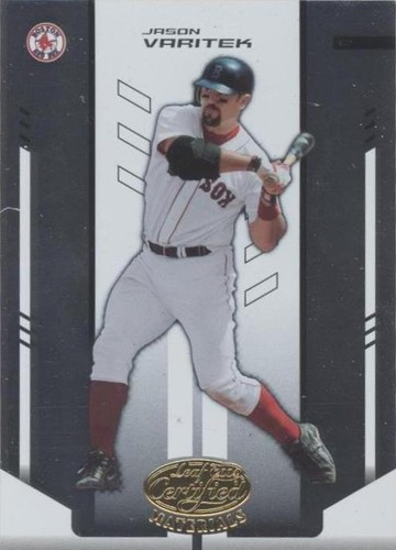 2004 Leaf Certified Materials - Jason Varitek #86