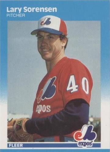 1987 Fleer Update - Lary Sorensen #U-111