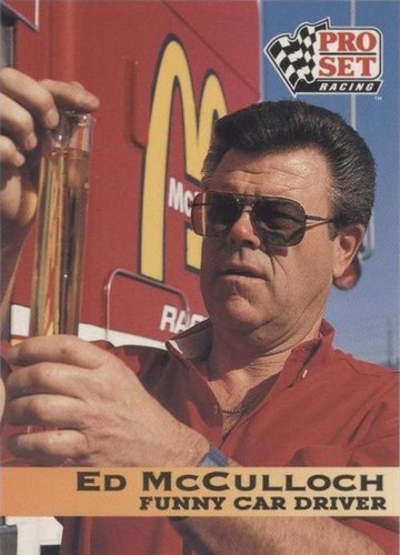 1992 Pro Set NHRA - Ed Mcculloch #49