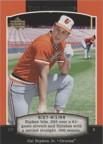 2007 Upper Deck Cal Ripken Jr. Commemorative Box Set - Cal Ripken #10