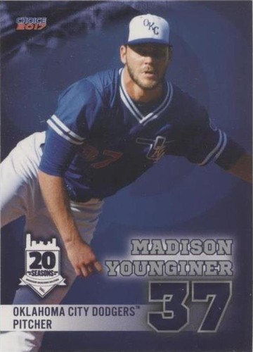 2017 Choice Oklahoma City Dodgers - Madison Younginer #30