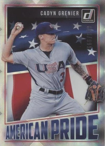 2018 Panini Donruss - Cadyn Grenier #AP10