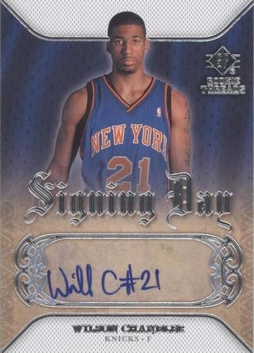 2007-08 SP Rookie Threads - Wilson Chandler #SD-WC