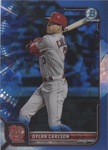 2022 Bowman Chrome Sapphire Edition - Dylan Carlson #57