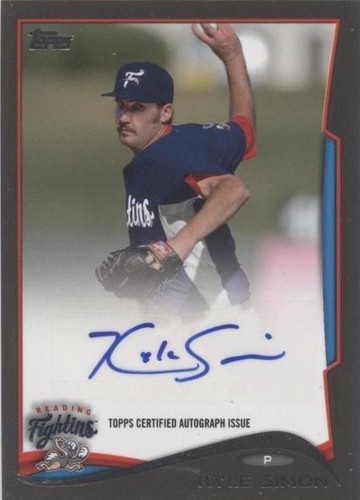 2014 Topps Pro Debut - Kyle Simon #PDA-KS