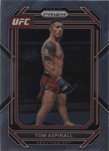 2023 Select UFC Tom Aspinall Octagon Signatures Blue Prizm