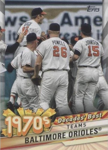 2020 Topps Update Series - Bobby Grich Boog Powell Davey Johnson #DB-22