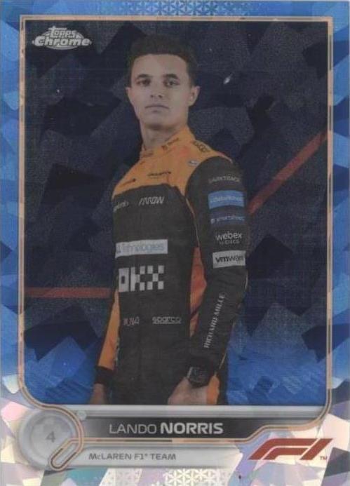 2022 Topps Chrome Sapphire Edition Formula 1 - Lando Norris #33