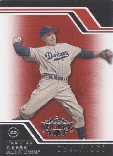 2008 Topps Triple Threads - Pee Wee Reese #226