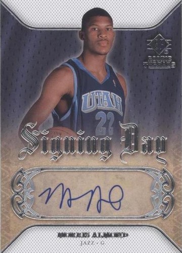 2007-08 SP Rookie Threads - Morris Almond #SD-MA