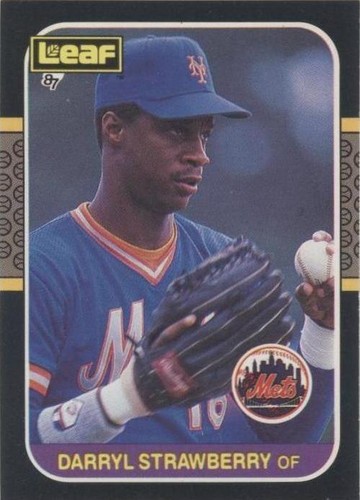 1987 Leaf Canadian - Darryl Strawberry #68