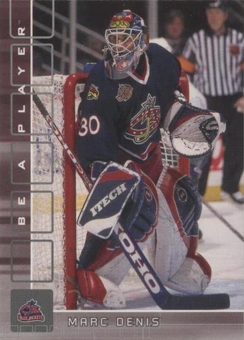 2001-02 In the Game Be A Player Memorabilia - Marc Denis #163