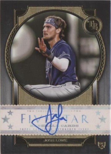 2022 Topps Five Star - Josh Lowe #FSA-JL