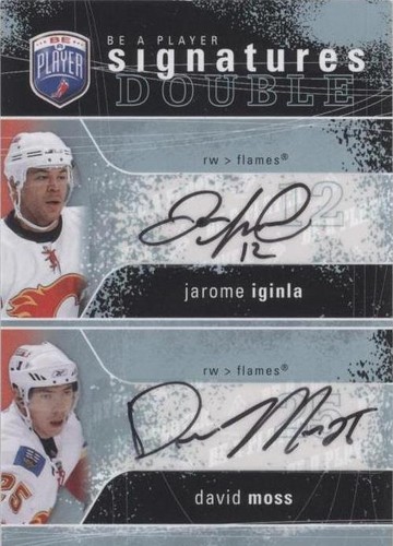 2007-08 Upper Deck Be a Player - Dave Moss Jarome Iginla #2S-IM