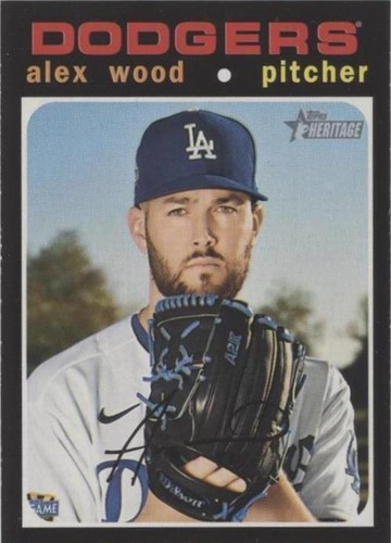 2020 Topps Heritage High Number - Alex Wood #663