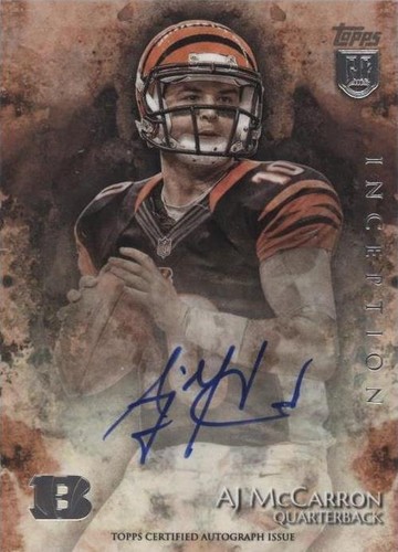 2014 Topps Inception A.J. McCarron #49