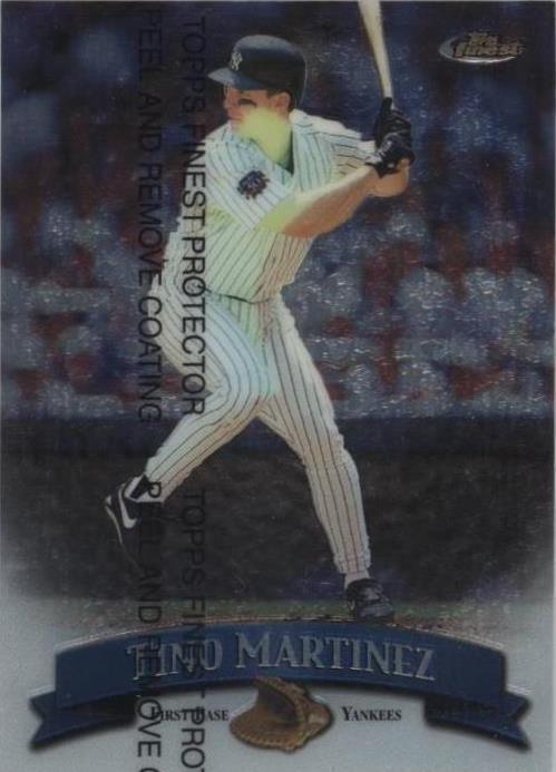 1998 Topps Finest - Tino Martinez #9