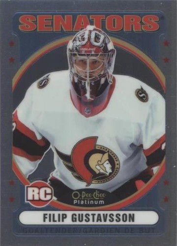 2021-22 O-Pee-Chee Platinum - Filip Gustavsson #R-78
