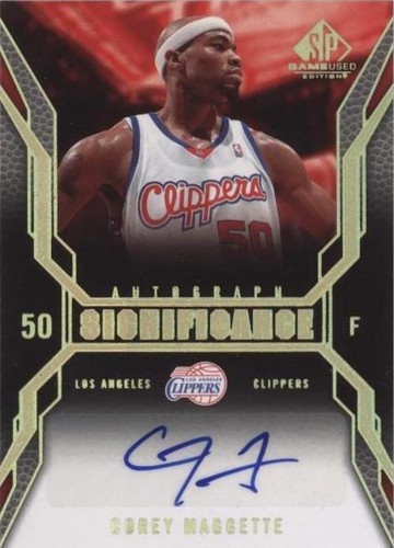 2007-08 SP Game Used - Corey Maggette #SI-CM