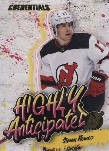 2023-24 Upper Deck Credentials - Simon Nemec #HA-6