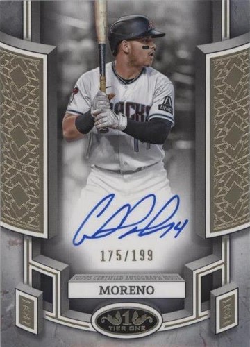 2024 Topps Tier One - Gabriel Moreno #BOA-GM
