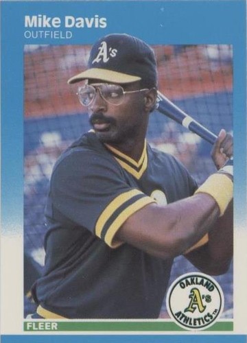 1987 Fleer - Mike Davis #391