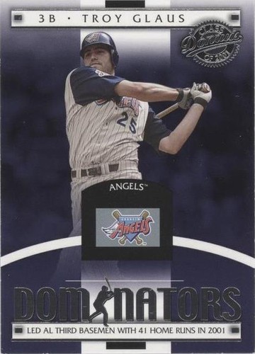 2001 Donruss Class Of 2001 - Troy Glaus #DM-29