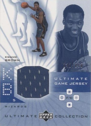 2001-02 Upper Deck Ultimate Collection - Kwame Brown #KW