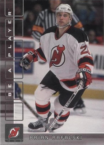 2001-02 In the Game Be A Player Memorabilia - Brian Rafalski #19