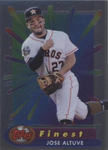 2017 Topps Finest - Jose Altuve #BR-JA